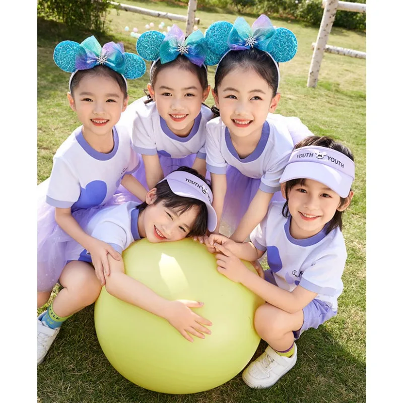 Summer Games Cheerleading Uniforms, Elementary School Uniforms, Short-sleeved Graduation Uniforms
Summer Games Cheerleading Uniforms, Elementary School Uniforms, Short-sleeved Graduation Uniforms