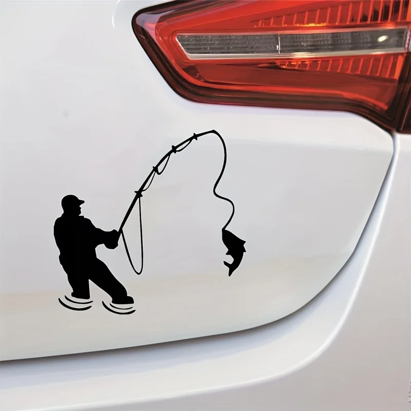 Funny Fishing Fisherman Waterproof Vinyl Car Sticker
Funny Fishing Fisherman Waterproof Vinyl Car Sticker