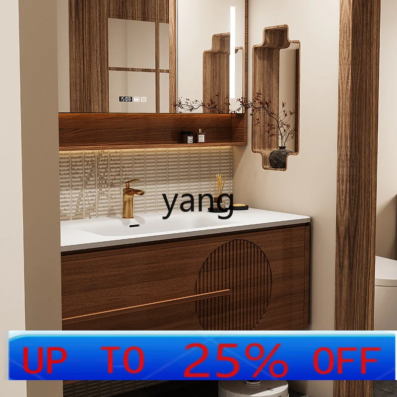LH new Chinese oak bathroom cabinet combination bathroom washstand rock slab seamless ceramic integrated
LH new Chinese oak bathroom cabinet combination bathroom washstand rock slab seamless ceramic integrated