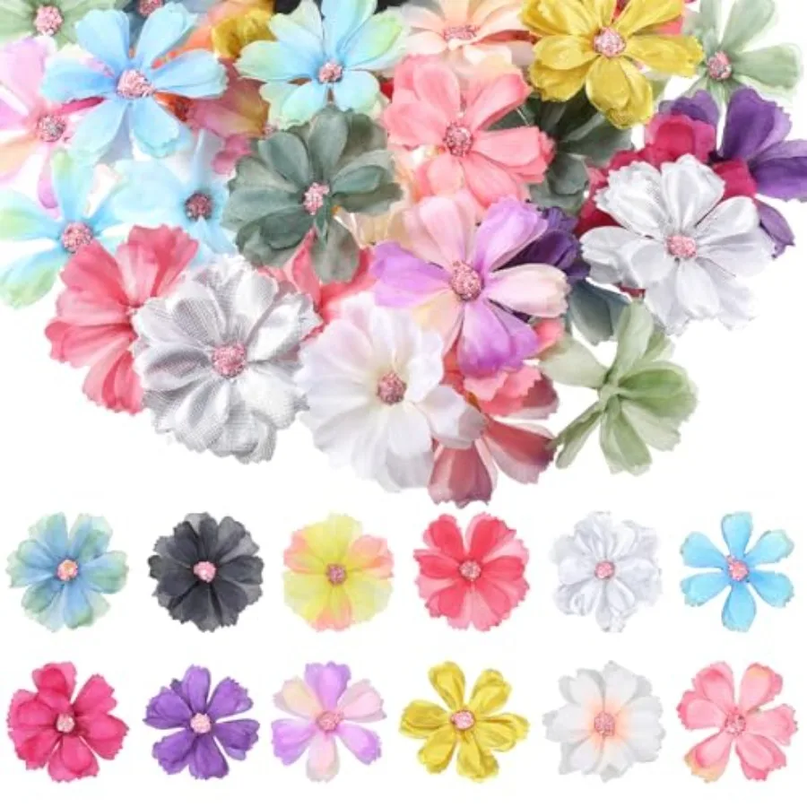 100PCS Small Fake Flowers for Crafts Mini Faux Flower Heads Articial Flower Heads Articial Small Silk Daisy Flowers Embellishme
100PCS Small Fake Flowers for Crafts Mini Faux Flower Heads Articial Flower Heads Articial Small Silk Daisy Flowers Embellishme