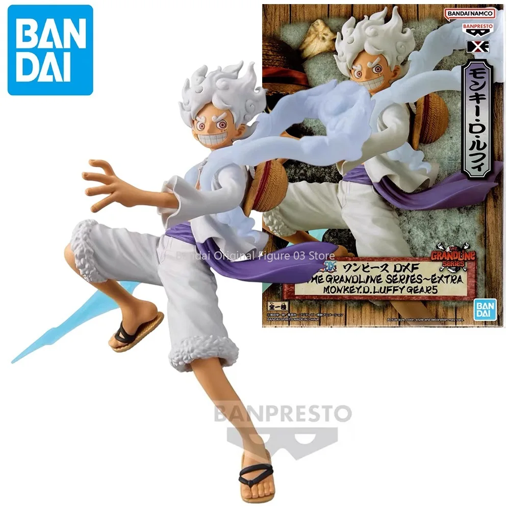 BANDAI Original Banpresto One Piece DXF The Grandline Series Extra Monkey D Luffy Nika Gear5 PVC Action Figure Collectible Toys
BANDAI Original Banpresto One Piece DXF The Grandline Series Extra Monkey D Luffy Nika Gear5 PVC Action Figure Collectible Toys
