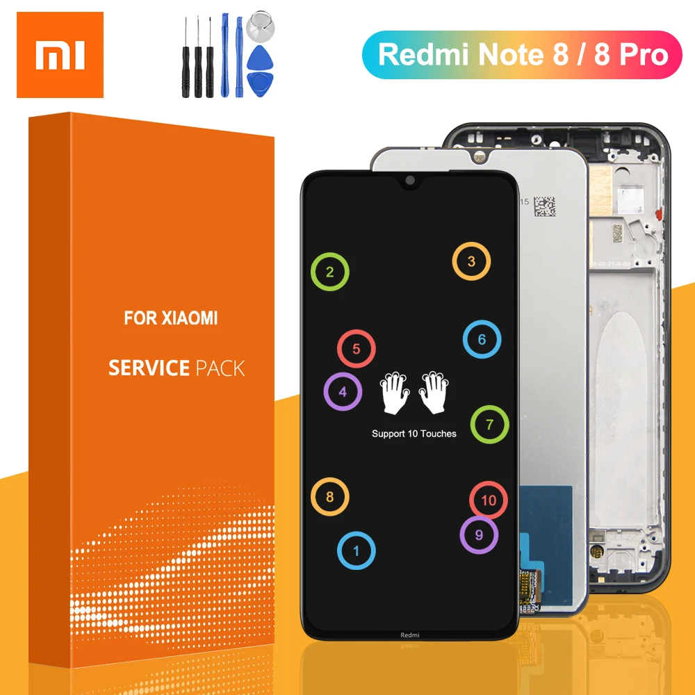 100% оригинальный ЖК-дисплей для Xiaomi Redmi Note 8/Note 8 Pro, ЖК-дисплей с цифровым преобразователем сенсорного экрана в сборе для Xiaomi Redmi Note 8/8pro
100% оригинальный ЖК-дисплей для Xiaomi Redmi Note 8/Note 8 Pro, ЖК-дисплей с цифровым преобразователем сенсорного экрана в сборе для Xiaomi Redmi Note 8/8pro