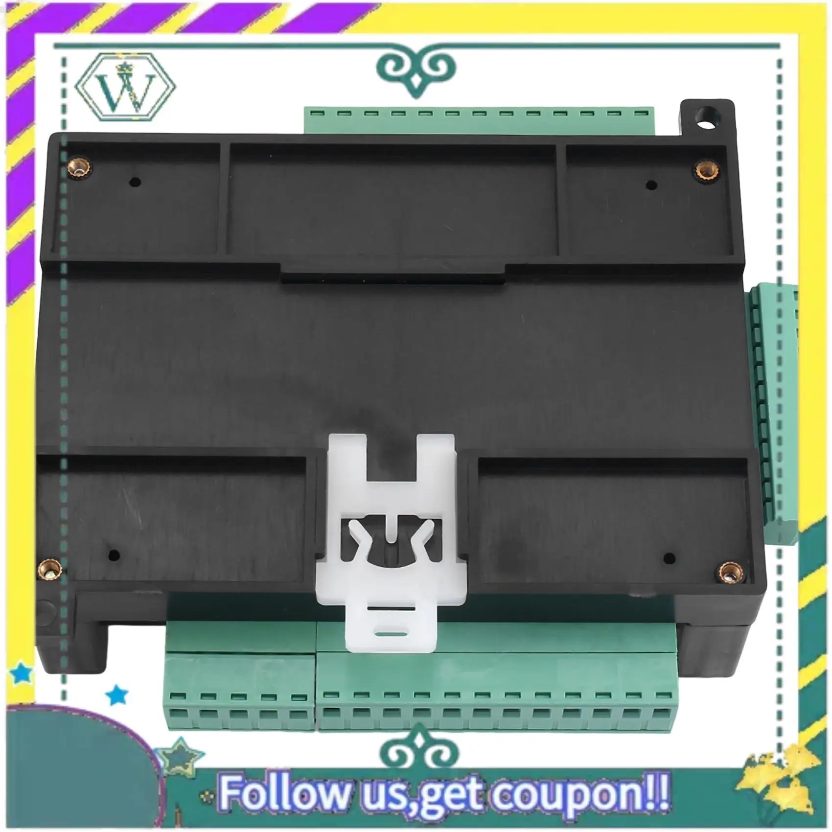 NEW PLC Industrial Control Board High-Speed Programmable Controller Board FX3U-24MR With Shell
NEW PLC Industrial Control Board High-Speed Programmable Controller Board FX3U-24MR With Shell