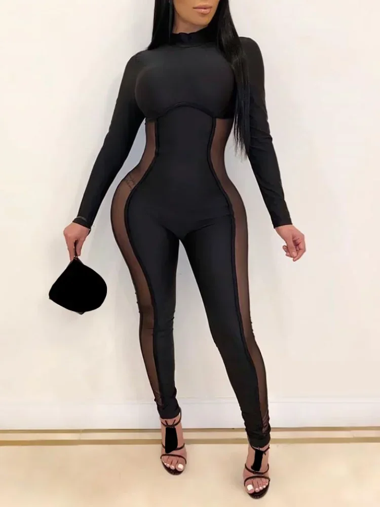 GUWU сексуальный прозрачный женский комбинезон, однотонный сетчатый комбинезон для фитнеса с длинными рукавами в стиле пэчворк, узкие комбинезоны, осенний комбинезон для вечеринок в ночном клубе
GUWU сексуальный прозрачный женский комбинезон, однотонный сетчатый комбинезон для фитнеса с длинными рукавами в стиле пэчворк, узкие комбинезоны, осенний комбинезон для вечеринок в ночном клубе