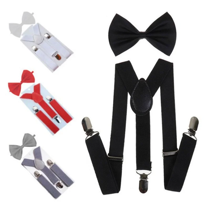 Baby Suspenders with Bowtie Polka Dots Children Suits Suspenders 3 Clip Adjustable Shirts Kids Bow Tie for Baby Boy Girl
Baby Suspenders with Bowtie Polka Dots Children Suits Suspenders 3 Clip Adjustable Shirts Kids Bow Tie for Baby Boy Girl