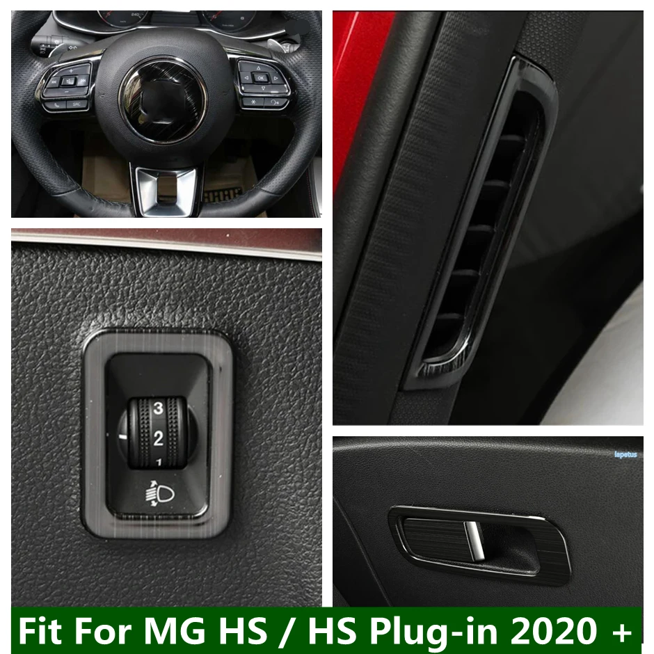 7 Pcs Black / Silver Head Lights Switch Button / Glove Box Handle / Air AC Outlet Cover Trim For MG HS / HS Plug-in 2020 - 2024
7 Pcs Black / Silver Head Lights Switch Button / Glove Box Handle / Air AC Outlet Cover Trim For MG HS / HS Plug-in 2020 - 2024
