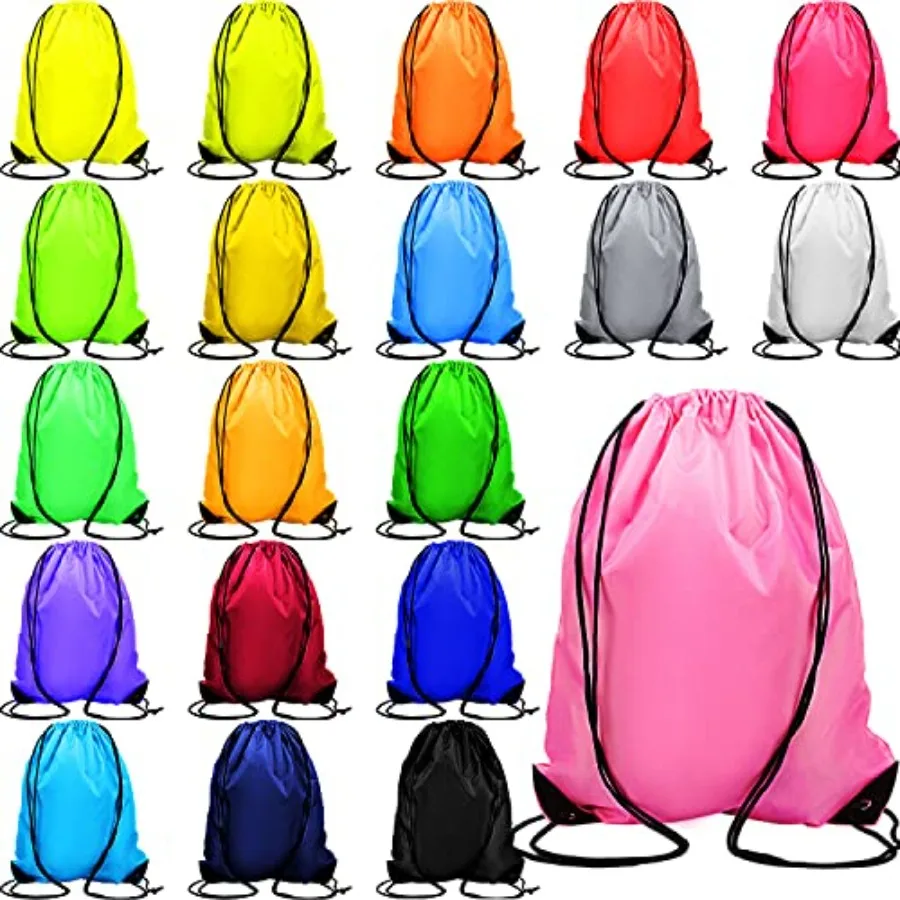 80 Pack Drawstring Backpack Bulk Drawstring Bags with 20 Colors Waterproof Draw String Bags DIY Available for Group Hiking Yoga
80 Pack Drawstring Backpack Bulk Drawstring Bags with 20 Colors Waterproof Draw String Bags DIY Available for Group Hiking Yoga