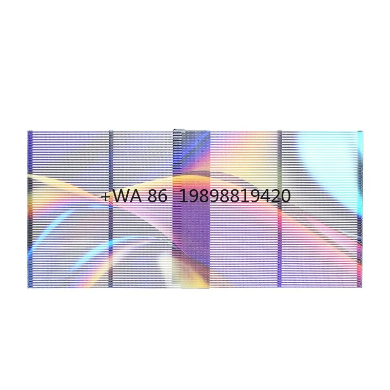 Ultra-Thin Glass LED Wall Panel Full-Color HD Advertising Event Screen Clear Transparent LED Display
Ultra-Thin Glass LED Wall Panel Full-Color HD Advertising Event Screen Clear Transparent LED Display