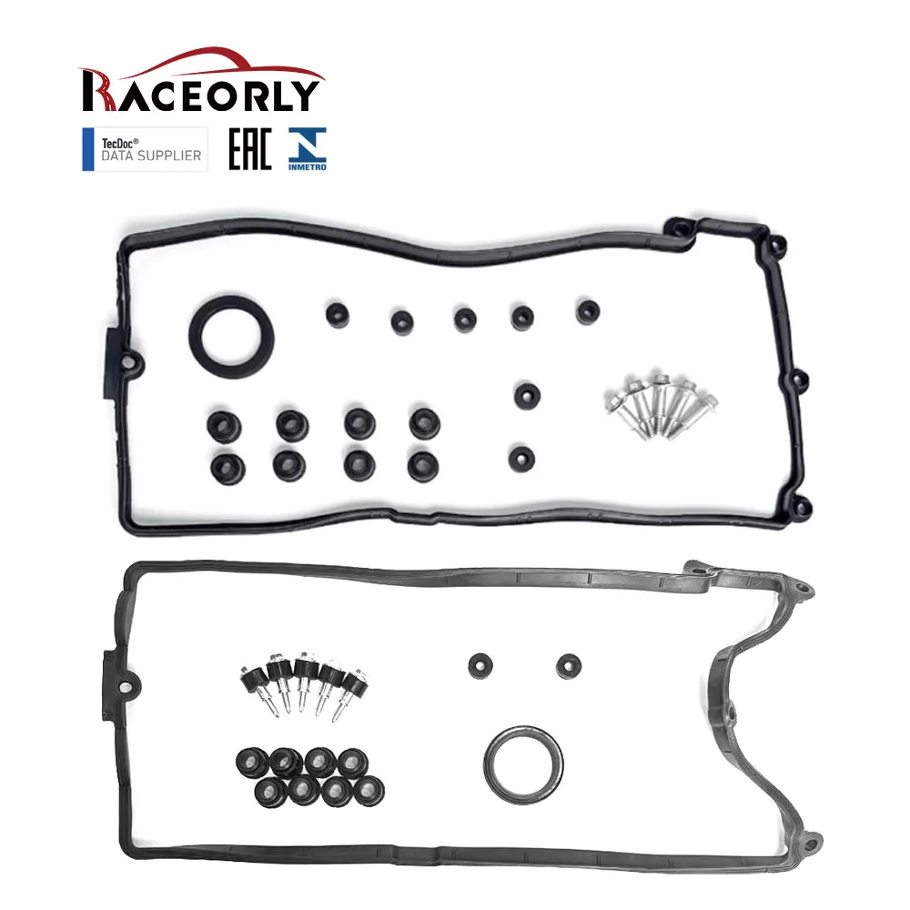 RACEORLY R&L N62 Valve Cover Gaskets for BMW 545i 550i 645ci 650i 745i 750i X5
RACEORLY R&L N62 Valve Cover Gaskets for BMW 545i 550i 645ci 650i 745i 750i X5