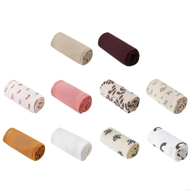 QX2D Cotton Baby Blanket Breathable Baby Wrap Lightweight for Newborns Toddlers Gift
QX2D Cotton Baby Blanket Breathable Baby Wrap Lightweight for Newborns Toddlers Gift