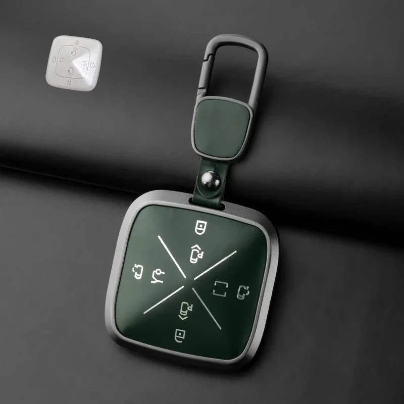 Подходит для ZEEKR 009 X, алюминиевый сплав + конская кожа, чехол для дистанционного ключа автомобиля, доступны различные стили и цвета
Подходит для ZEEKR 009 X, алюминиевый сплав + конская кожа, чехол для дистанционного ключа автомобиля, доступны различные стили и цвета