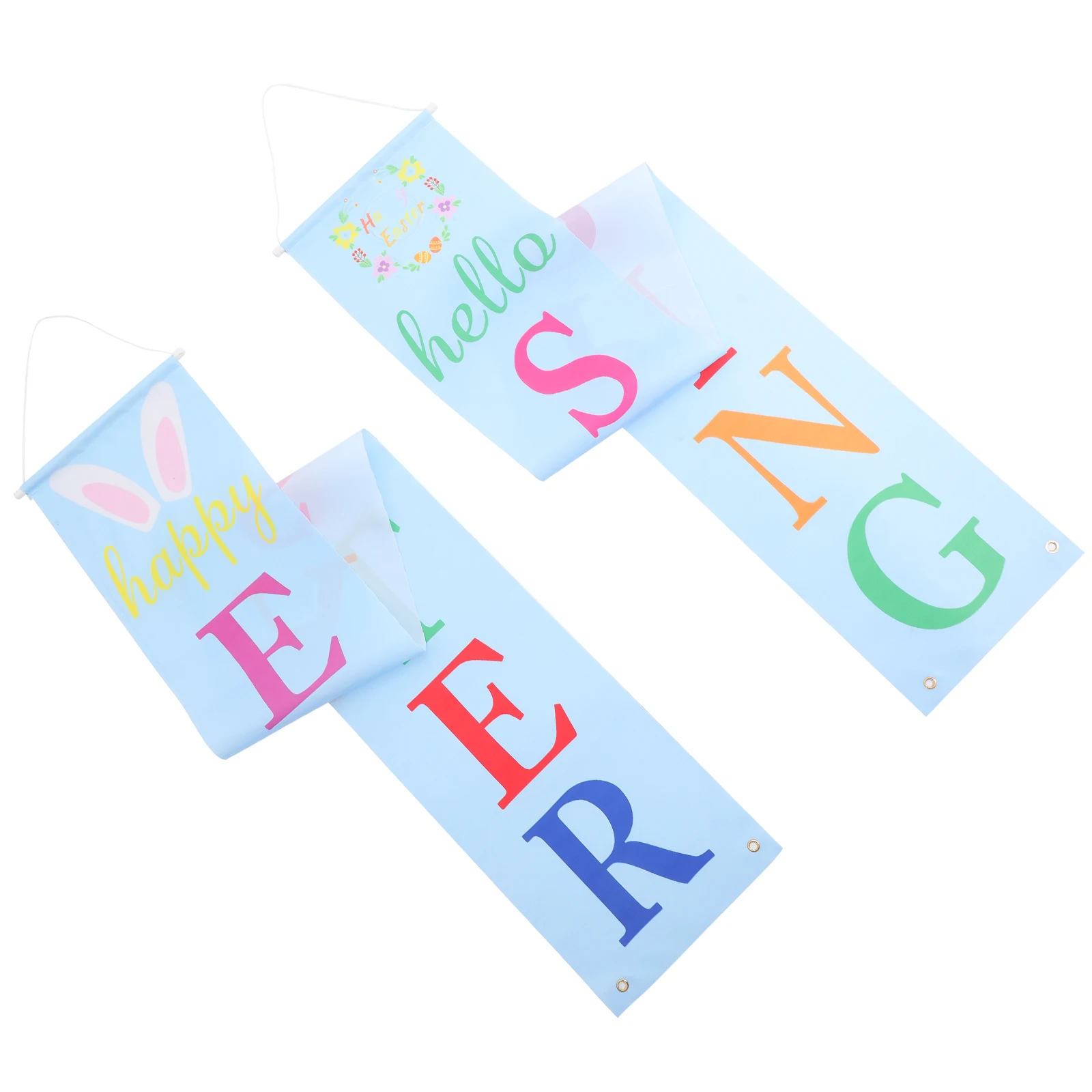 2pcs Couplet Flag Easter Door Banner Reusable Bright Digital Print Environmentally Friendly Easy Hang 9
2pcs Couplet Flag Easter Door Banner Reusable Bright Digital Print Environmentally Friendly Easy Hang 9