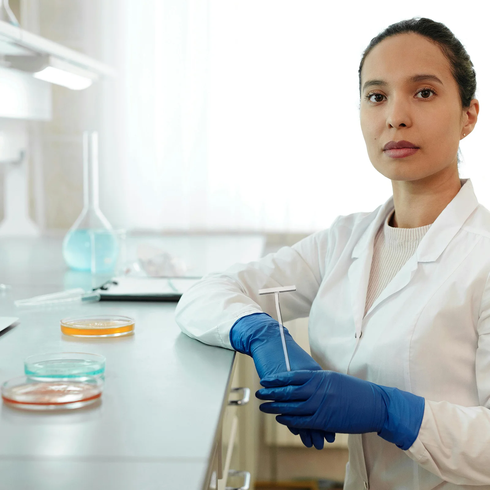 3Pcs Cell Spreaders Glass Lab Sticks T-Shaped Durable Laboratory Tools Accurate Science Experiment Cell Applicators 
3Pcs Cell Spreaders Glass Lab Sticks T-Shaped Durable Laboratory Tools Accurate Science Experiment Cell Applicators