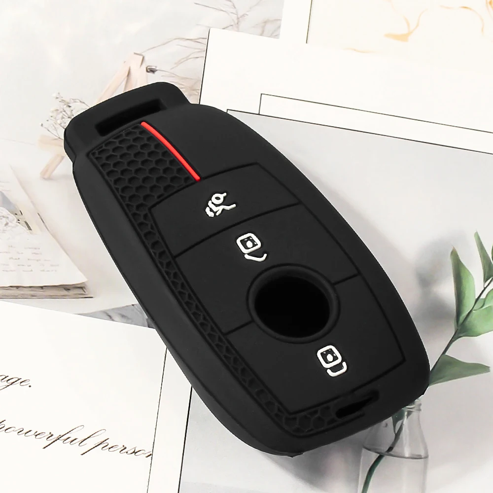 KEYYOU Silicone Car Key Case Cover For Mercedes Benz A C E S G Class GLC CLE CLA GLB GLS W177 W205 W213 W222 X167 AMG
KEYYOU Silicone Car Key Case Cover For Mercedes Benz A C E S G Class GLC CLE CLA GLB GLS W177 W205 W213 W222 X167 AMG