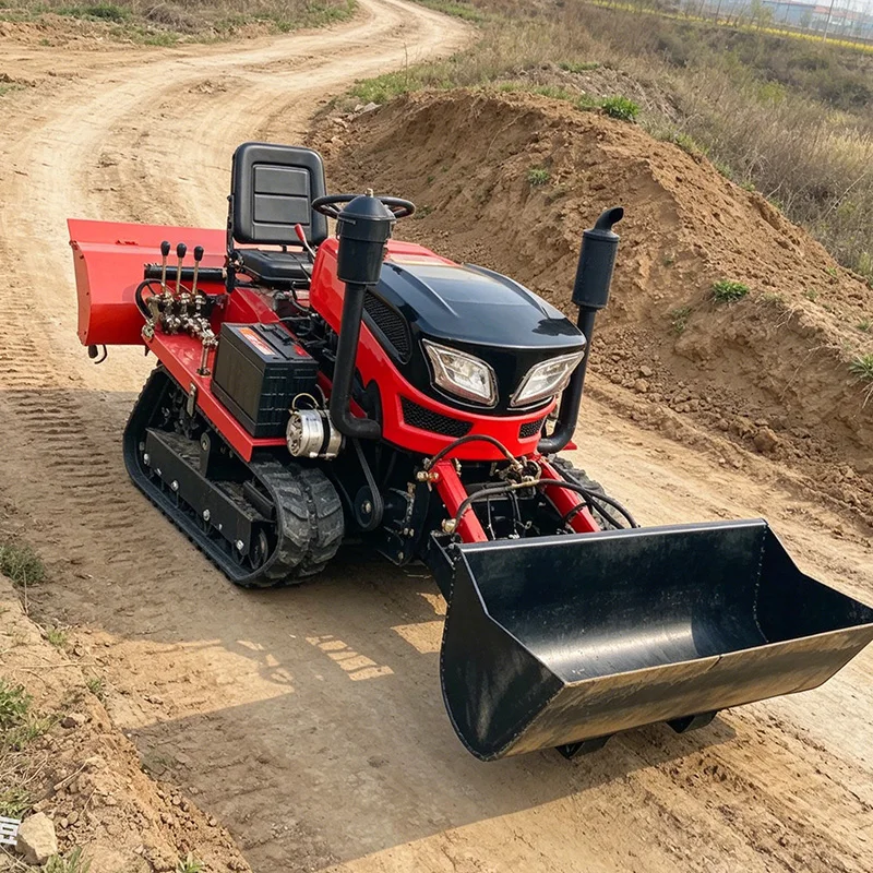 Customized Upgraded Crawler Rotary Tiller, 35 HP Tractor Rotary Tiller, Dual-Purpose Cultivator for Paddy and Dry Land
Customized Upgraded Crawler Rotary Tiller, 35 HP Tractor Rotary Tiller, Dual-Purpose Cultivator for Paddy and Dry Land