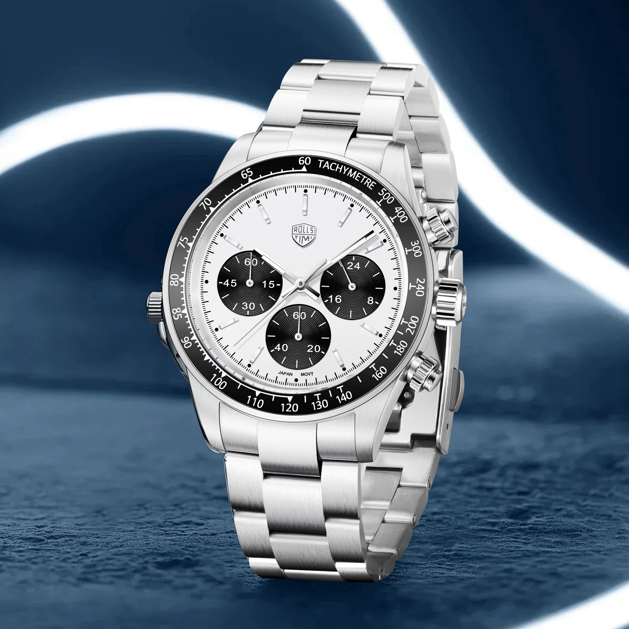 2025 RollsTimi Panda Men's Watches Chronograph Quartz Watch Man Gift Multifunctional Watches Clock Ceramic Bezel Sapphire Mirror
2025 RollsTimi Panda Men's Watches Chronograph Quartz Watch Man Gift Multifunctional Watches Clock Ceramic Bezel Sapphire Mirror