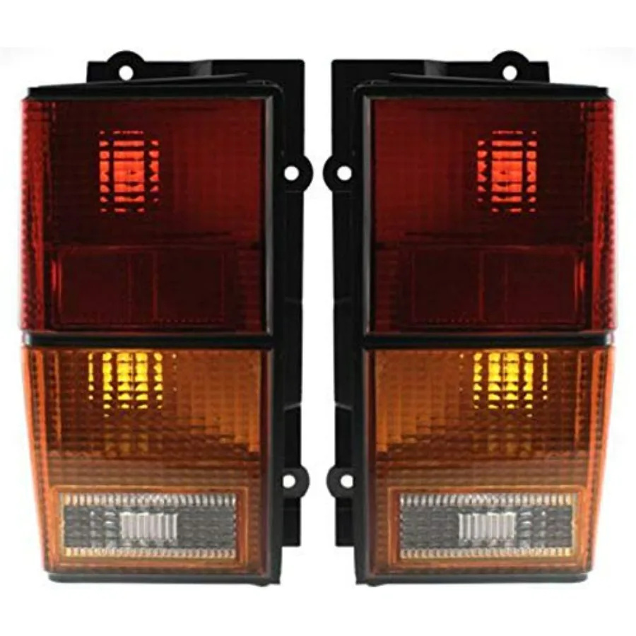 Комплект задних фонарей для Jeep Cherokee 19841996 Wagoneer 19841990, галогенные задние фонари со стороны водителя и пассажира в сборе с прочным дизайном 
Комплект задних фонарей для Jeep Cherokee 19841996 Wagoneer 19841990, галогенные задние фонари со стороны водителя и пассажира в сборе с прочным дизайном