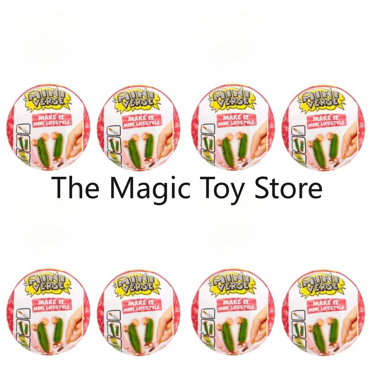 Original Miniverse Mini Home Cactus Artificial Food Toy Blind Box Surprise Ball Miniature World DIY
Original Miniverse Mini Home Cactus Artificial Food Toy Blind Box Surprise Ball Miniature World DIY