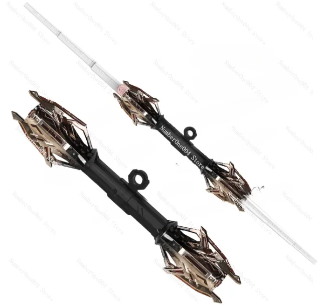 Color telescopic lightsaber 2-in-1 Flash Finger rotating toy Laser Saber Children's toy lightsaber
Color telescopic lightsaber 2-in-1 Flash Finger rotating toy Laser Saber Children's toy lightsaber