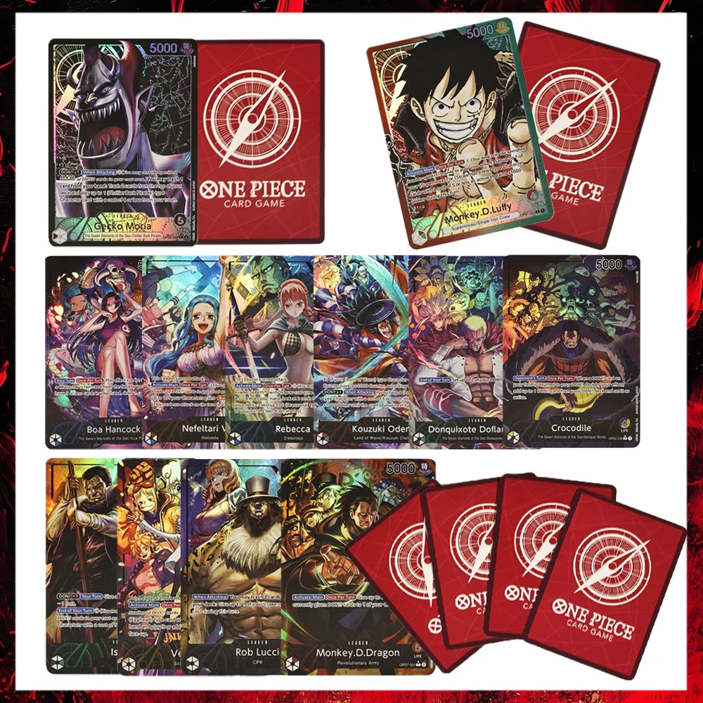 One Piece OPCG Anime Card English Version Rufy Doflamingo Crocodile Lucci Moria Oden Collectible Game Proxy Cards
One Piece OPCG Anime Card English Version Rufy Doflamingo Crocodile Lucci Moria Oden Collectible Game Proxy Cards