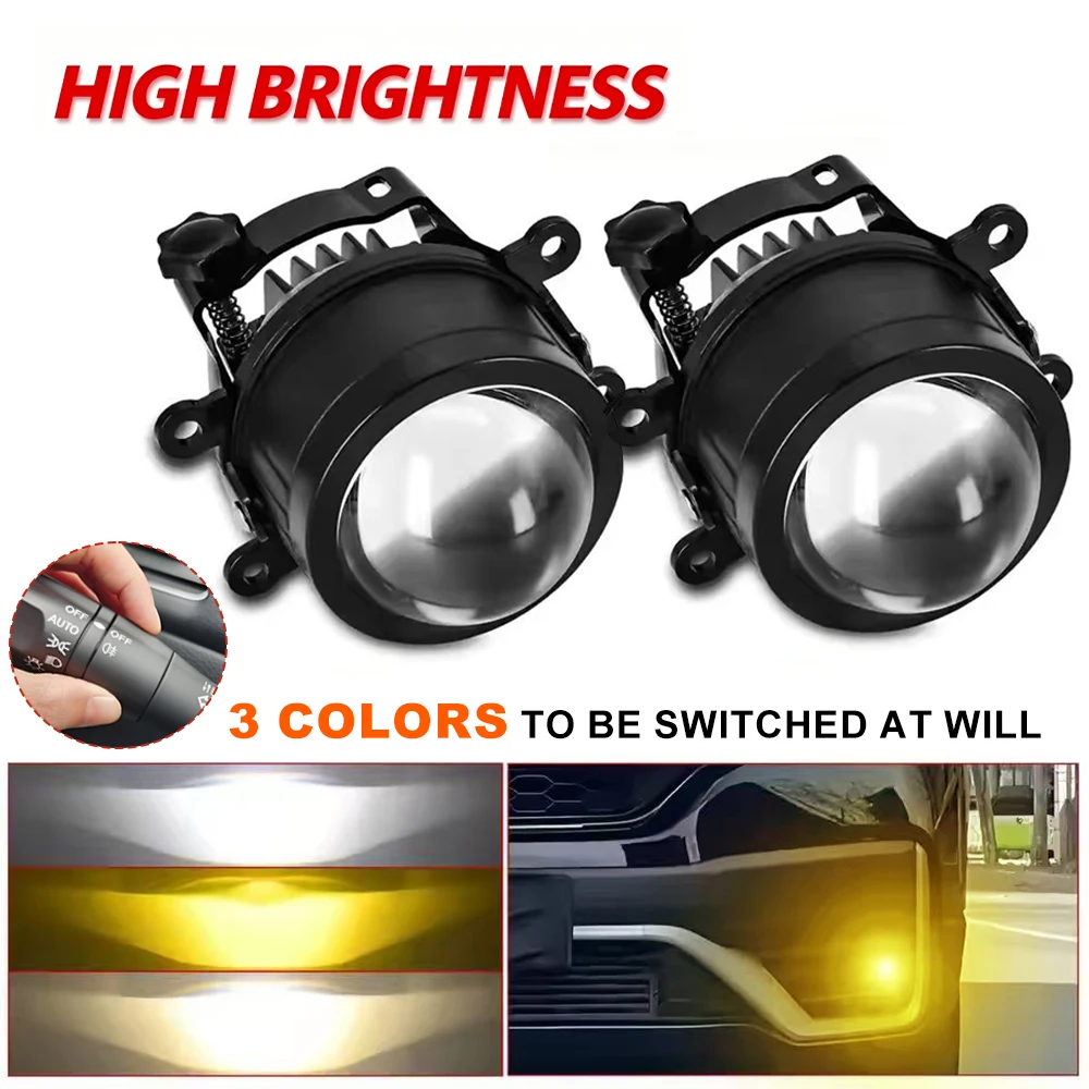 Universal 3inch Lens 6500K 4300K 3000K Auto Lamp Super Bright 5200W HID LED Projector Lens High+Low Beam Ultra Bright Fog Lamp
Universal 3inch Lens 6500K 4300K 3000K Auto Lamp Super Bright 5200W HID LED Projector Lens High+Low Beam Ultra Bright Fog Lamp