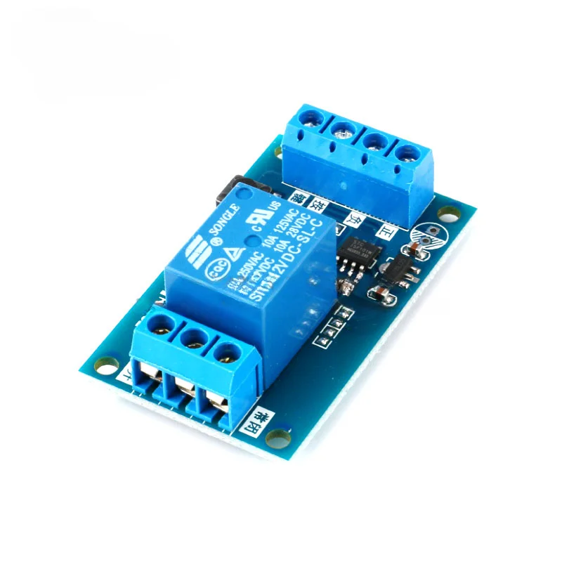 2PCS 12V single-button bistable relay module, one-button start-stop self-lock for car modification switch
2PCS 12V single-button bistable relay module, one-button start-stop self-lock for car modification switch