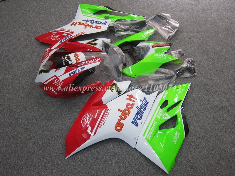 4Gifts New ABS Motorcycle Fairings Kit Fit For Ducati PANIGALE 899 1199 Bodywork Set Custom Red Green
4Gifts New ABS Motorcycle Fairings Kit Fit For Ducati PANIGALE 899 1199 Bodywork Set Custom Red Green