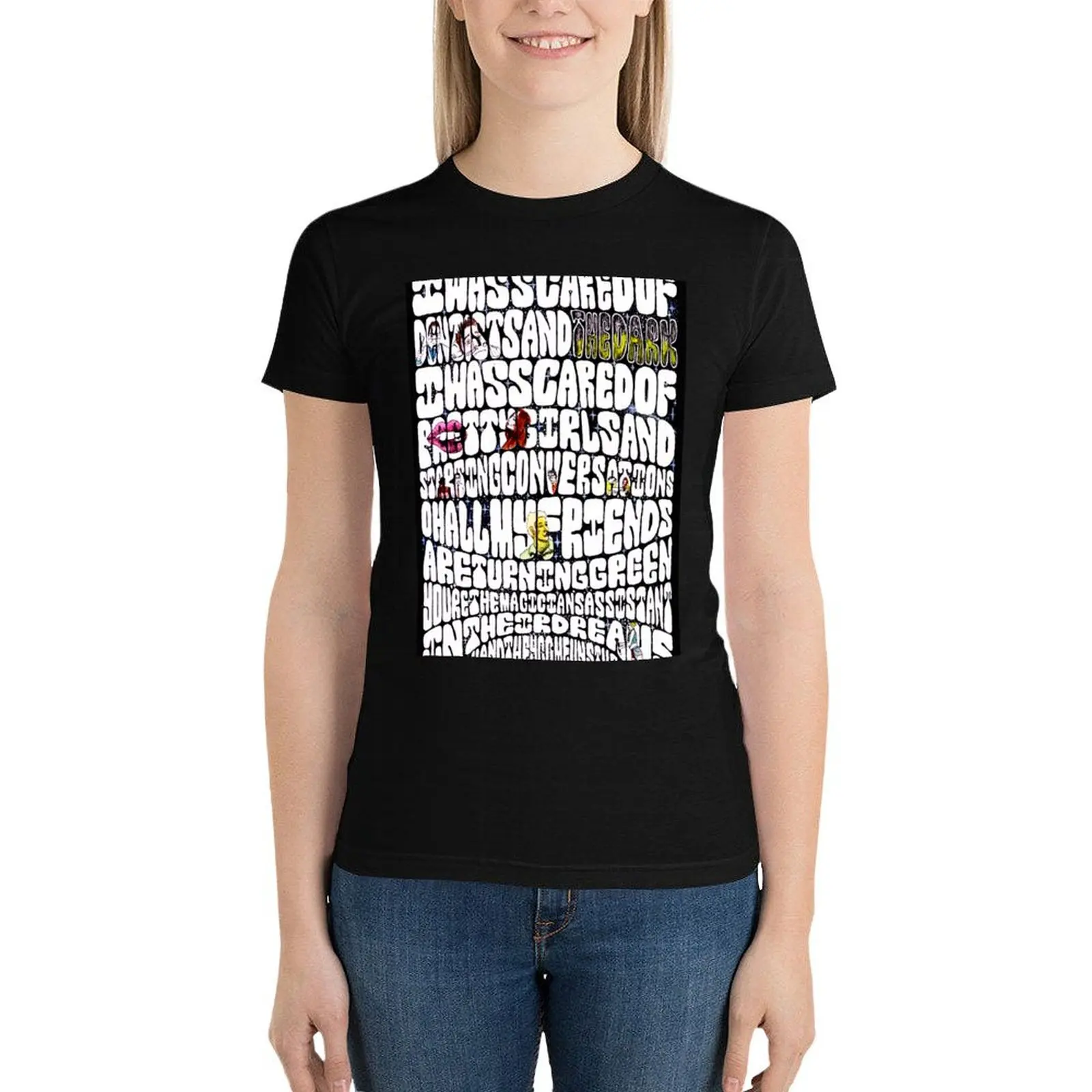 Riptide Lyrics T-Shirt Short sleeve tee summer tops summer top t shirt for Women
Riptide Lyrics T-Shirt Short sleeve tee summer tops summer top t shirt for Women