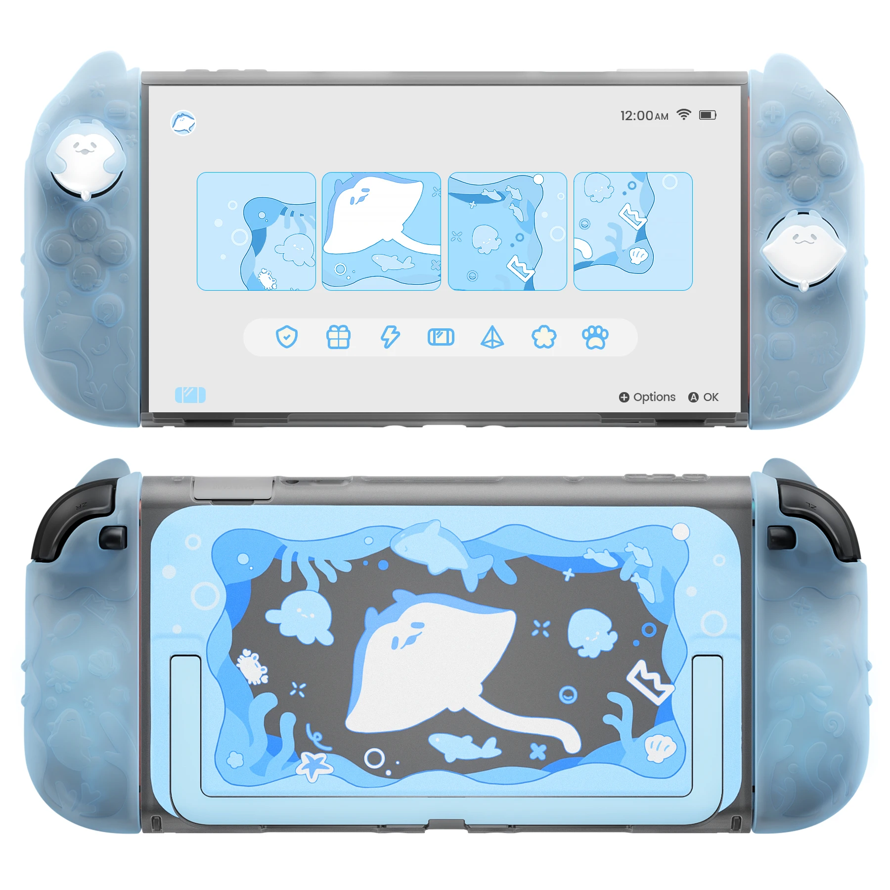 PlayVital Protective Case for Nintendo Switch 2,Kawaii Ocean Whisper Series Dockable Hard Shell Case +Silicone Grips for Switch2
PlayVital Protective Case for Nintendo Switch 2,Kawaii Ocean Whisper Series Dockable Hard Shell Case +Silicone Grips for Switch2