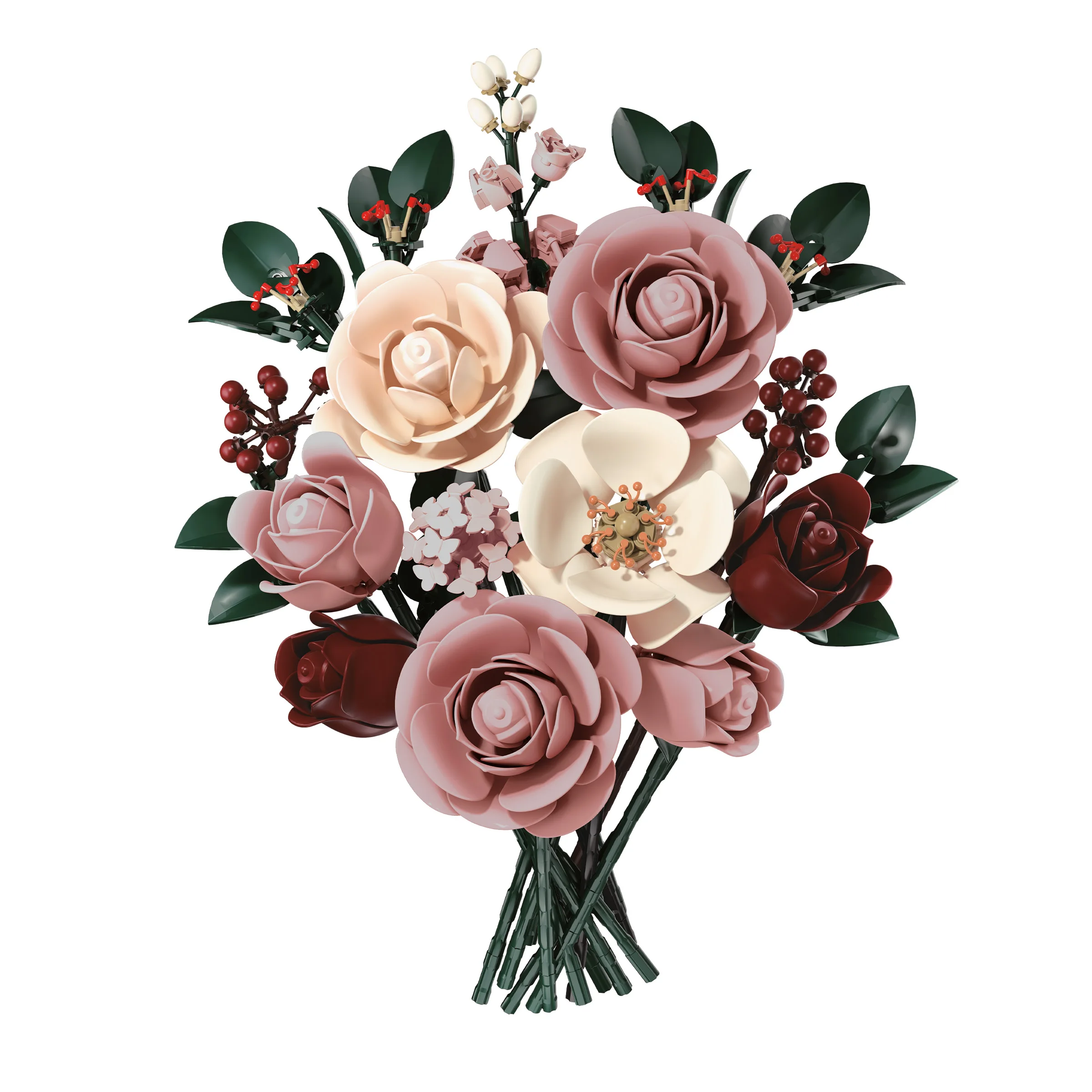Vintage Mixed Roses Bouquet Building Blocks Eternal Artificial Floral Bricks DIY Assembly Desktop Ornament Valentine Mother's Da
Vintage Mixed Roses Bouquet Building Blocks Eternal Artificial Floral Bricks DIY Assembly Desktop Ornament Valentine Mother's Da