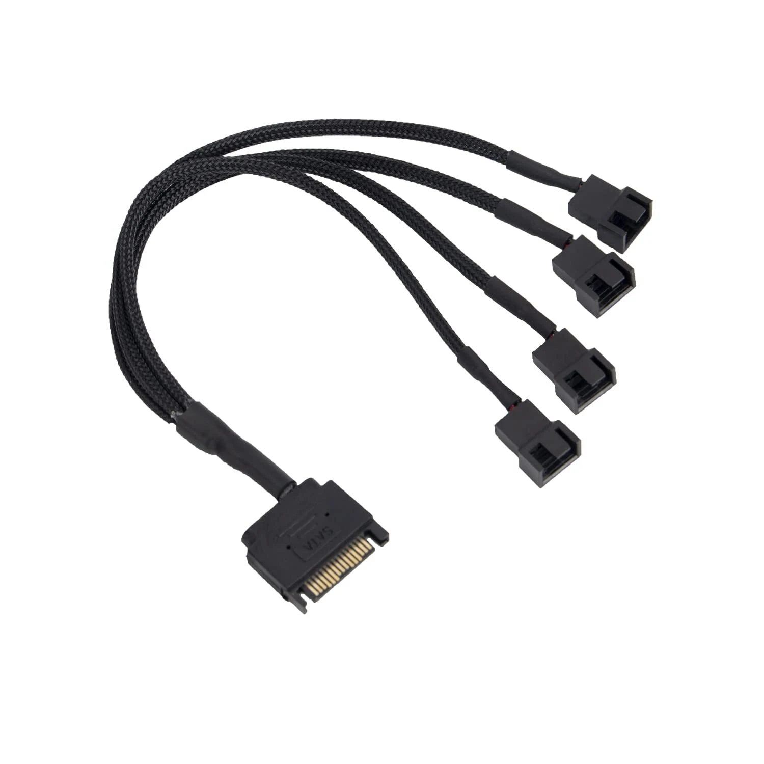 Охлаждающее устройство, 15 контактов SATA на 4x3 контакта/4 контакта PMW 12 В, ПК, кабель адаптера питания для 15 контактов SATA
Охлаждающее устройство, 15 контактов SATA на 4x3 контакта/4 контакта PMW 12 В, ПК, кабель адаптера питания для 15 контактов SATA