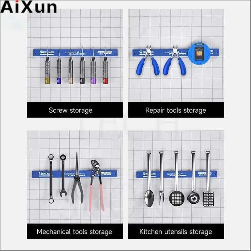 Mechanic MAG25 Magnetic absorption bar super absorption screwdriver mobile phone repair accessories and other metal storage tool
Mechanic MAG25 Magnetic absorption bar super absorption screwdriver mobile phone repair accessories and other metal storage tool