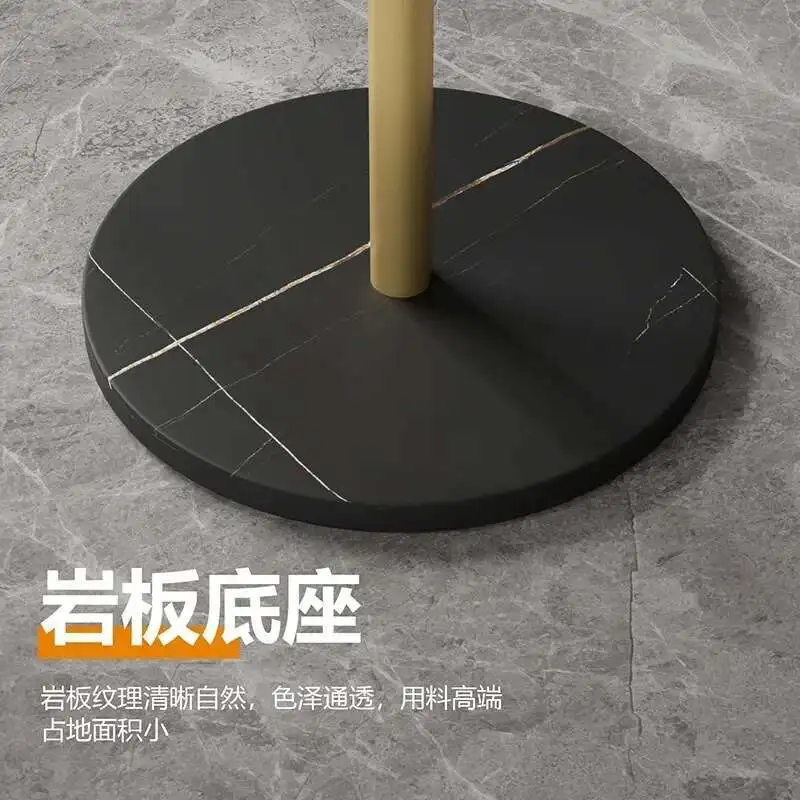 Nordic Light Luxury Floor Coat Rack Minimalist Slate Hanging Bag Hangers Creative Wrought Iron Single-pole Standing Coat Racks
Nordic Light Luxury Floor Coat Rack Minimalist Slate Hanging Bag Hangers Creative Wrought Iron Single-pole Standing Coat Racks