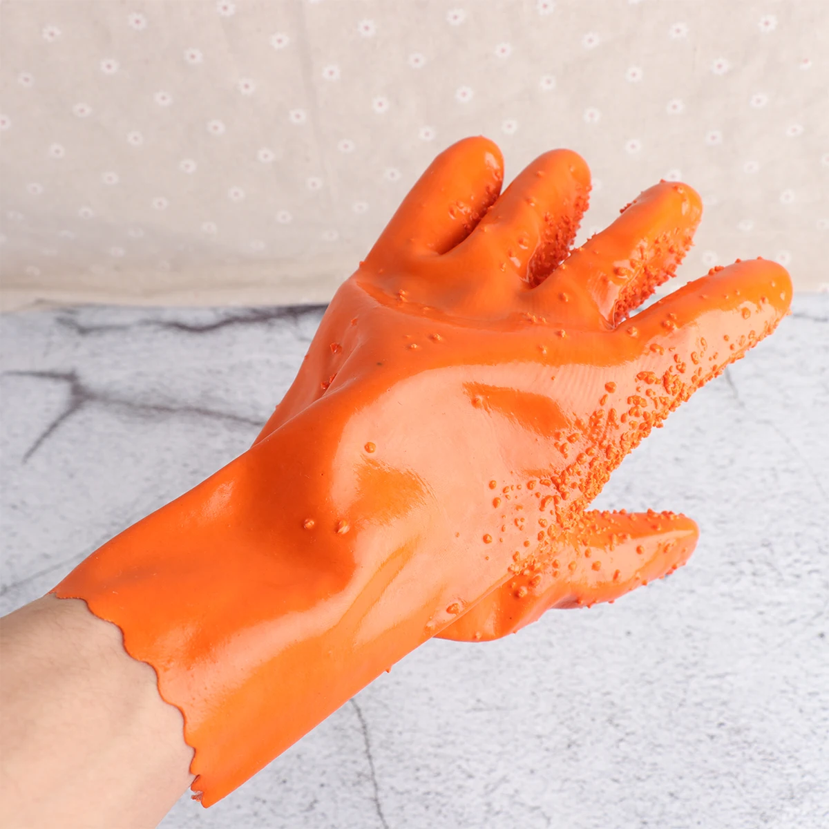 2 Pair Anti-slip Waterproof Gloves Outdoor Fishing Skidproof Rubber Oil Resistant Indoor Catching
2 Pair Anti-slip Waterproof Gloves Outdoor Fishing Skidproof Rubber Oil Resistant Indoor Catching