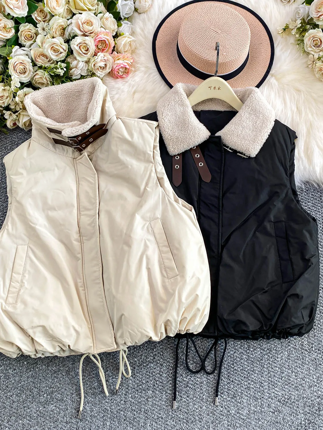 Bla Thiened, хлопковый жилет на пуху, женский молодежный жилет из овечьего меха, свободный утягивающий хлопковый топ, теплая молния
Bla Thiened, хлопковый жилет на пуху, женский молодежный жилет из овечьего меха, свободный утягивающий хлопковый топ, теплая молния