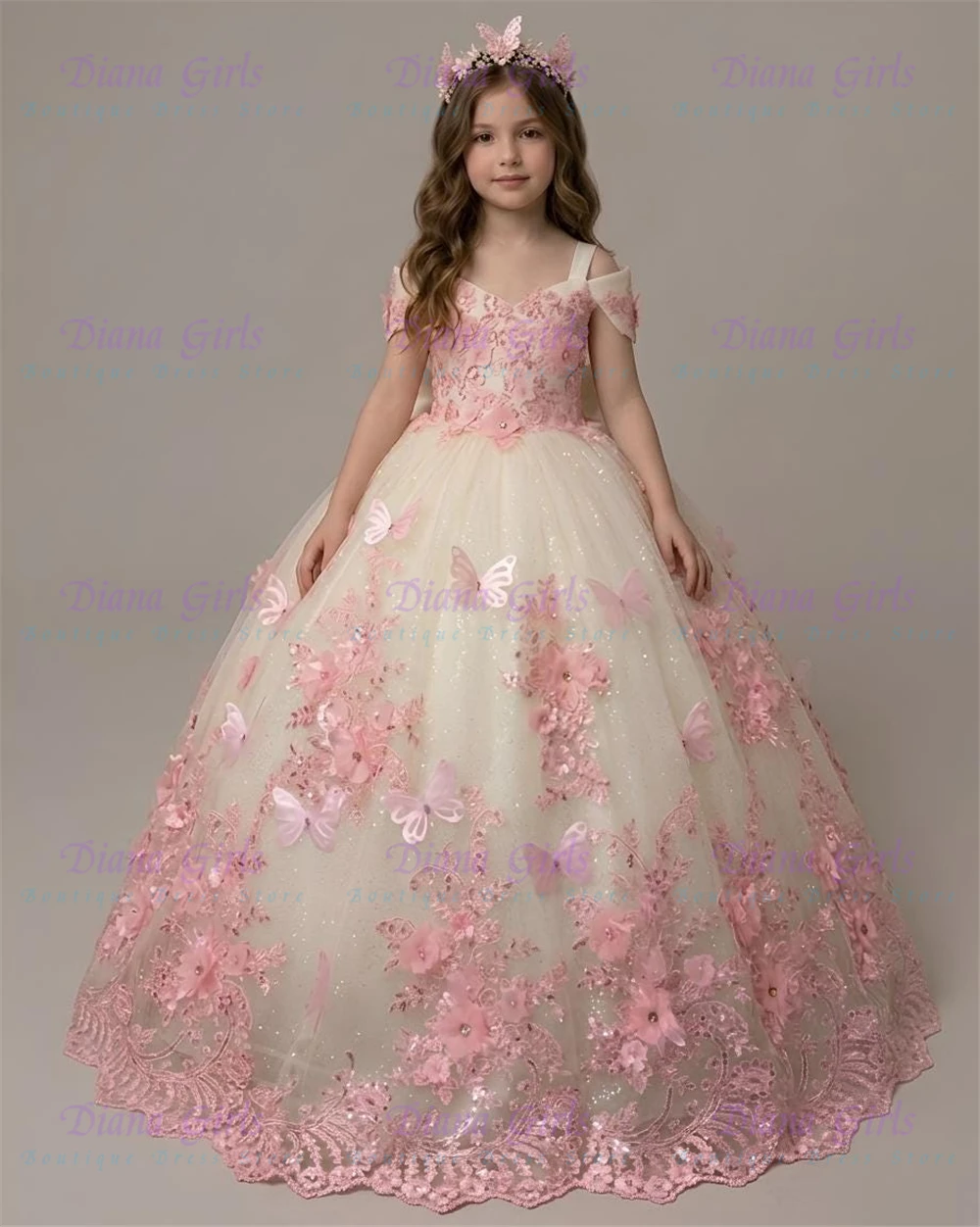 Luxurious Quality Pink Tulle Fluffy Flower Girl Dress with Exquisite Pink Applique for Kids Wedding Birthday Evening Ball Gowns
Luxurious Quality Pink Tulle Fluffy Flower Girl Dress with Exquisite Pink Applique for Kids Wedding Birthday Evening Ball Gowns