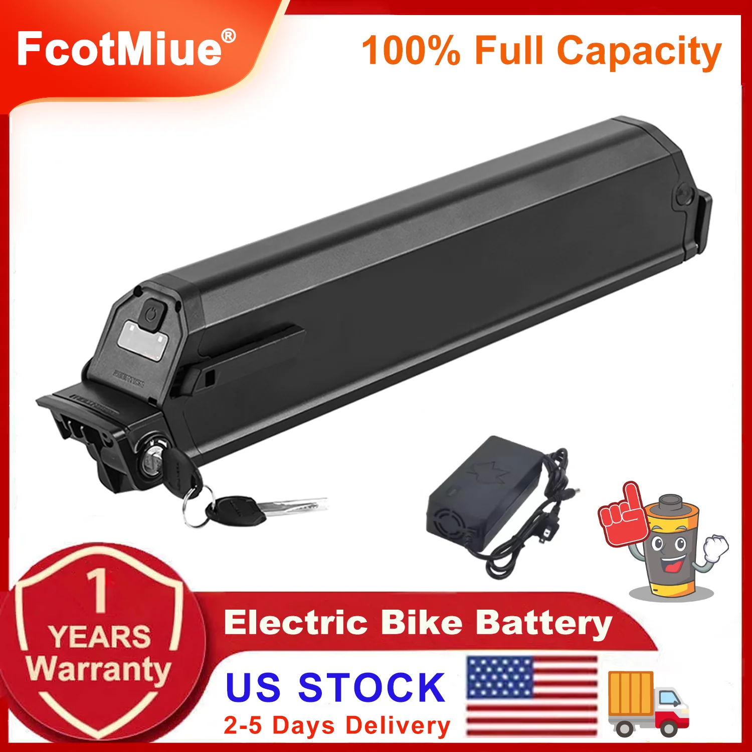 Аккумулятор Reention Dorado Plus Ebike 48V 13Ah 17.5Ah для NCM Moscow Aspen Milano Magnum Low Rider 2.0/Peak T5 Electric Bike
Аккумулятор Reention Dorado Plus Ebike 48V 13Ah 17.5Ah для NCM Moscow Aspen Milano Magnum Low Rider 2.0/Peak T5 Electric Bike