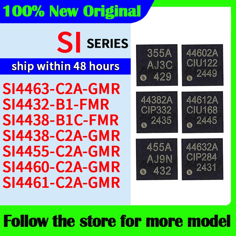 SI4463-C2A-GMR SI4438-C2A-GMR SI4432-B1-FMR SI4438-B1C-FMR В наличии 48-часовая доставка
SI4463-C2A-GMR SI4438-C2A-GMR SI4432-B1-FMR SI4438-B1C-FMR В наличии 48-часовая доставка