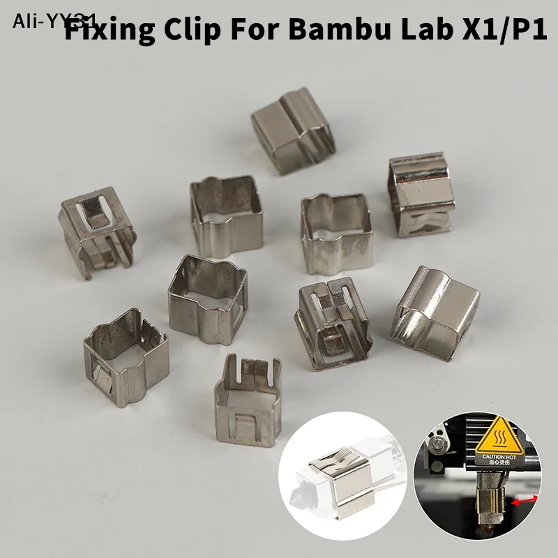 【Ya3】10/20Pcs Fixing Clip For Bambu Lab X1C/H2D/P1P/P1S Hotend Thermistor / Ceramic Heater Cartridge Clips Accessories
【Ya3】10/20Pcs Fixing Clip For Bambu Lab X1C/H2D/P1P/P1S Hotend Thermistor / Ceramic Heater Cartridge Clips Accessories