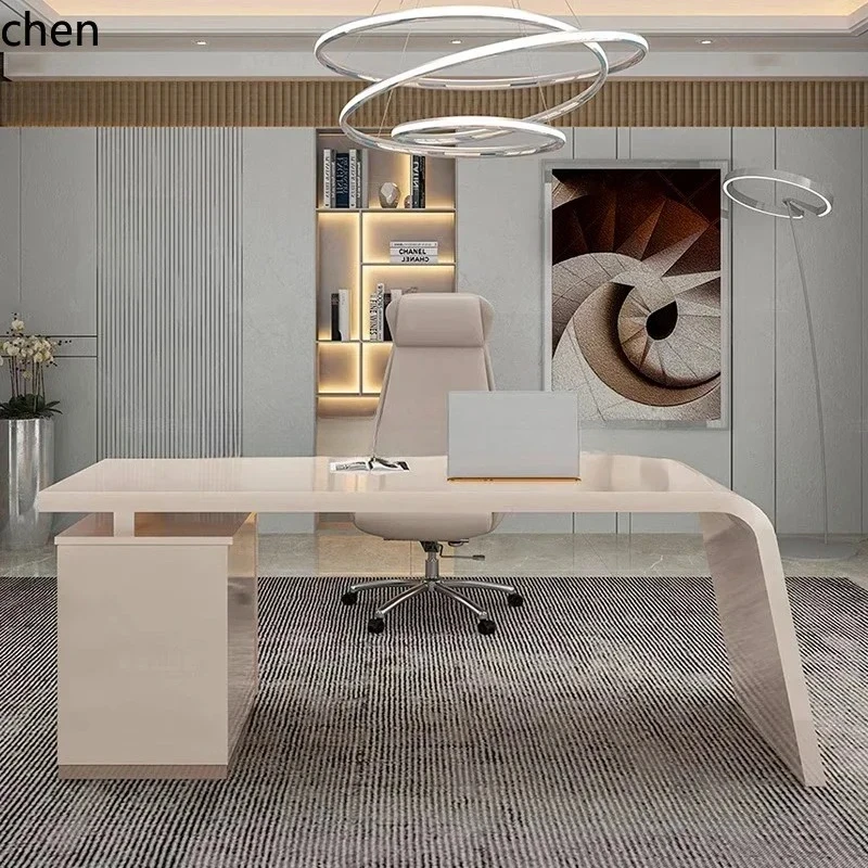 Medical beauty consultation table reception negotiation table simple modern office boss table high sense
Medical beauty consultation table reception negotiation table simple modern office boss table high sense