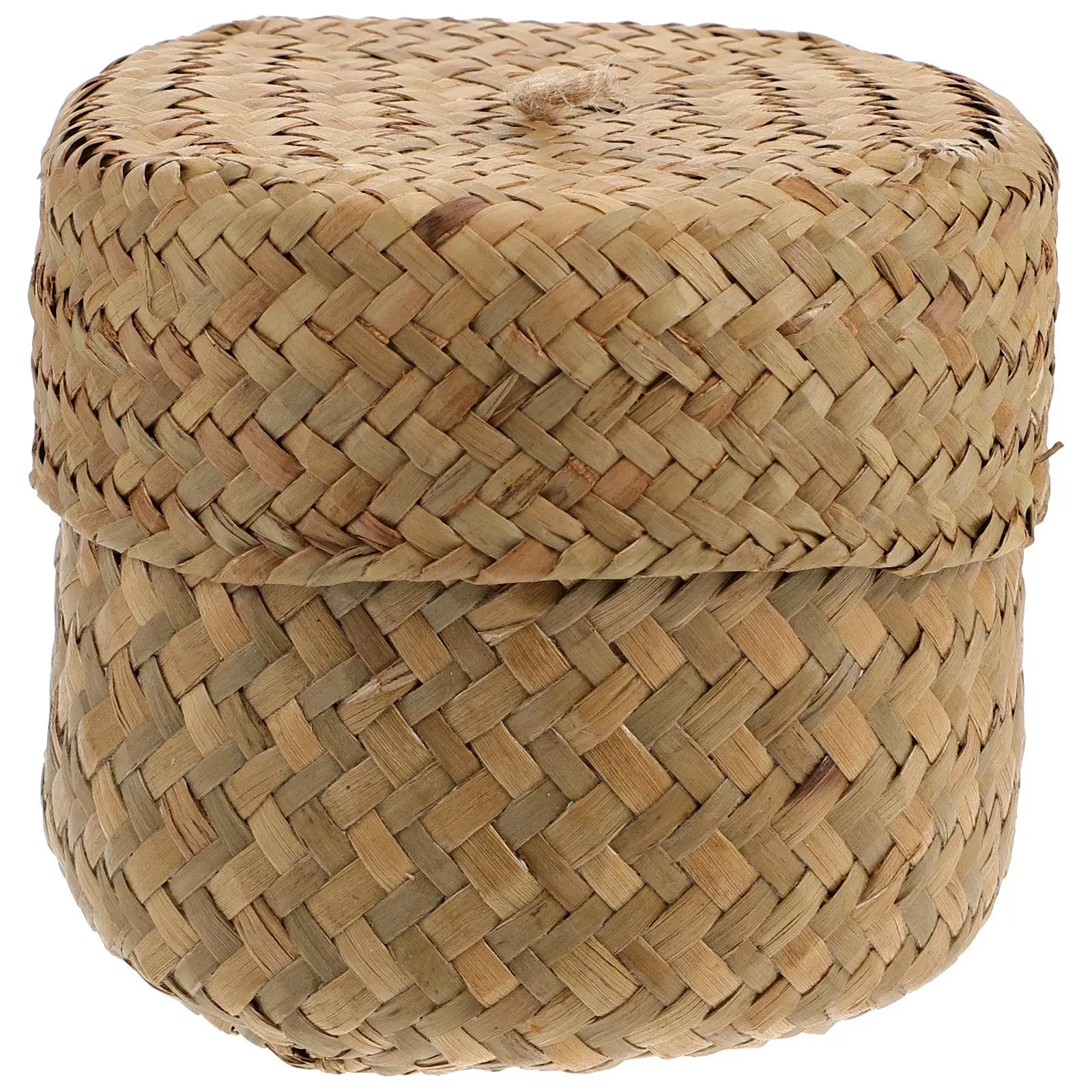 Mini Seagrass Woven Flower Baskets Small Round Covered Lids Straw Gift Box Storage Sundries Container Home Decor Practical
Mini Seagrass Woven Flower Baskets Small Round Covered Lids Straw Gift Box Storage Sundries Container Home Decor Practical