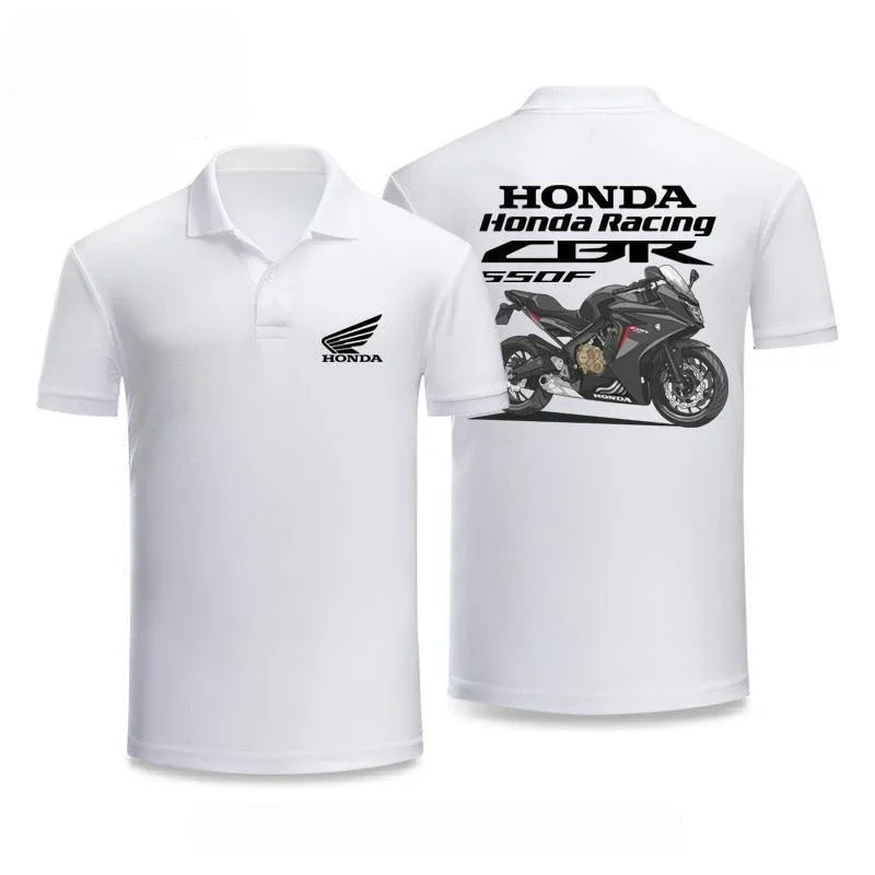 Мужская и женская рубашка поло Honda 650F, модифицированный культурный мотоциклетный костюм с локомотивом, летняя повседневная футболка с короткими рукавами 
Мужская и женская рубашка поло Honda 650F, модифицированный культурный мотоциклетный костюм с локомотивом, летняя повседневная футболка с короткими рукавами