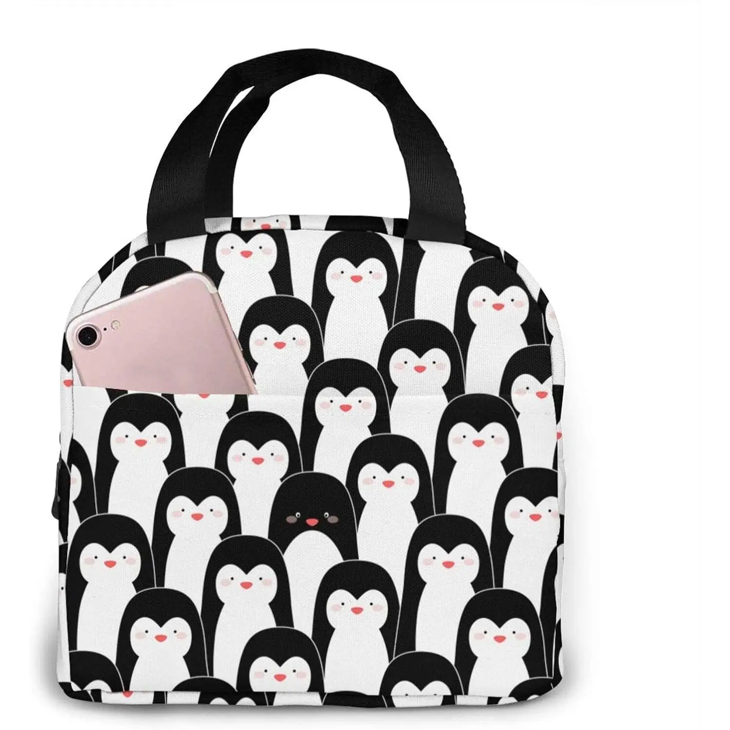 Cute Penguin Lunch Bag Insulated Lunch Box Leakproof Cooler Cooling Tote With Front Pocket For Men Women…
Cute Penguin Lunch Bag Insulated Lunch Box Leakproof Cooler Cooling Tote With Front Pocket For Men Women…
