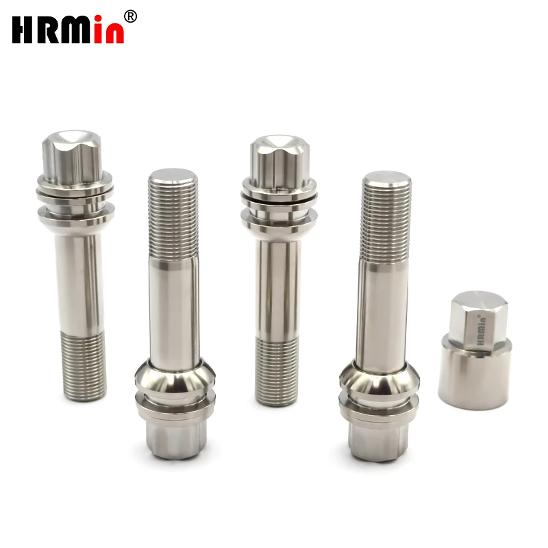 Титановый болт HRMin с шаровым шпинделем, класс прочности 10.9, Gr.5, M15*1.25*45, для Mercedes-Benz GLE GLS, гоночных автомобилей, не подверженный ржавчине.
Титановый болт HRMin с шаровым шпинделем, класс прочности 10.9, Gr.5, M15*1.25*45, для Mercedes-Benz GLE GLS, гоночных автомобилей, не подверженный ржавчине.
