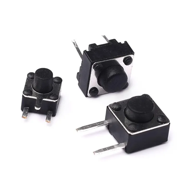 1000pcs 6*6mm Tactile Switch Side Two-pin/Side three-pin/Middle Two-pin Button Horizontal Side Insertion 4.3/5/6/7/8
1000pcs 6*6mm Tactile Switch Side Two-pin/Side three-pin/Middle Two-pin Button Horizontal Side Insertion 4.3/5/6/7/8