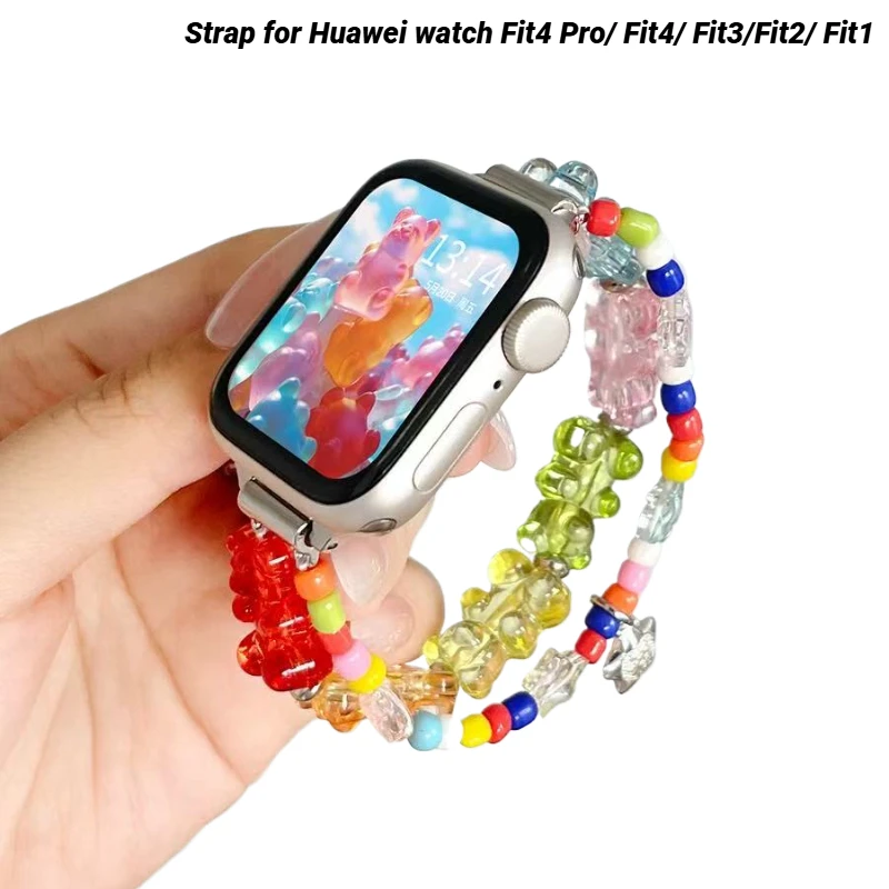 Fashion Strap For Huawei watch Fit4 Women Correa Bracelet Watchband For Huawei watch Fit3 Fit2 Fit1 Smartwatch Sport Wristband
Fashion Strap For Huawei watch Fit4 Women Correa Bracelet Watchband For Huawei watch Fit3 Fit2 Fit1 Smartwatch Sport Wristband