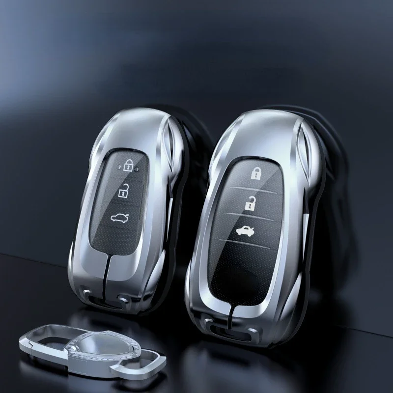 For Toyota Hanrada Prado CHR Zinc Alloy Silver Car Key Protection Shell Cartoon Smart Remote Key Cover Car Accessories
For Toyota Hanrada Prado CHR Zinc Alloy Silver Car Key Protection Shell Cartoon Smart Remote Key Cover Car Accessories
