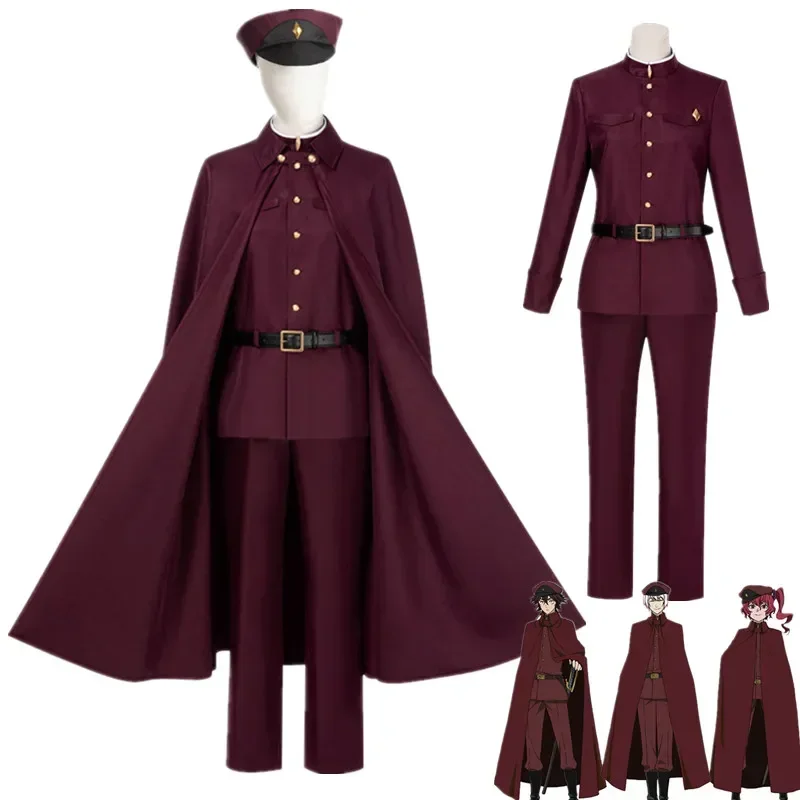 Bungo Stray Dogs Tetchou Suehiro Cosplay Costume Teruko Oukura Anime Halloween Clothes 2025
Bungo Stray Dogs Tetchou Suehiro Cosplay Costume Teruko Oukura Anime Halloween Clothes 2025