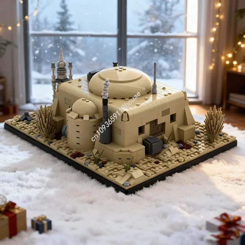 932pcs MOC SW Obi Wan S Hut Tatooine PDF Star Battle Model Toys Building Blocks DIY Idea Education Festival Gift Brick
932pcs MOC SW Obi Wan S Hut Tatooine PDF Star Battle Model Toys Building Blocks DIY Idea Education Festival Gift Brick