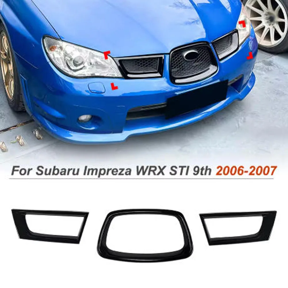 Front Hood Grille Racing Bumper Grill Exterior For Subaru Impreza WRX STI 9th Generation 2006-2007 Black Grille Accessories
Front Hood Grille Racing Bumper Grill Exterior For Subaru Impreza WRX STI 9th Generation 2006-2007 Black Grille Accessories